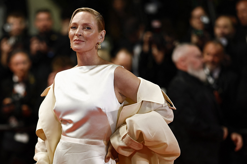 Ума Търман на 55: Музата на Тарантино и бунтарката на Холивуд