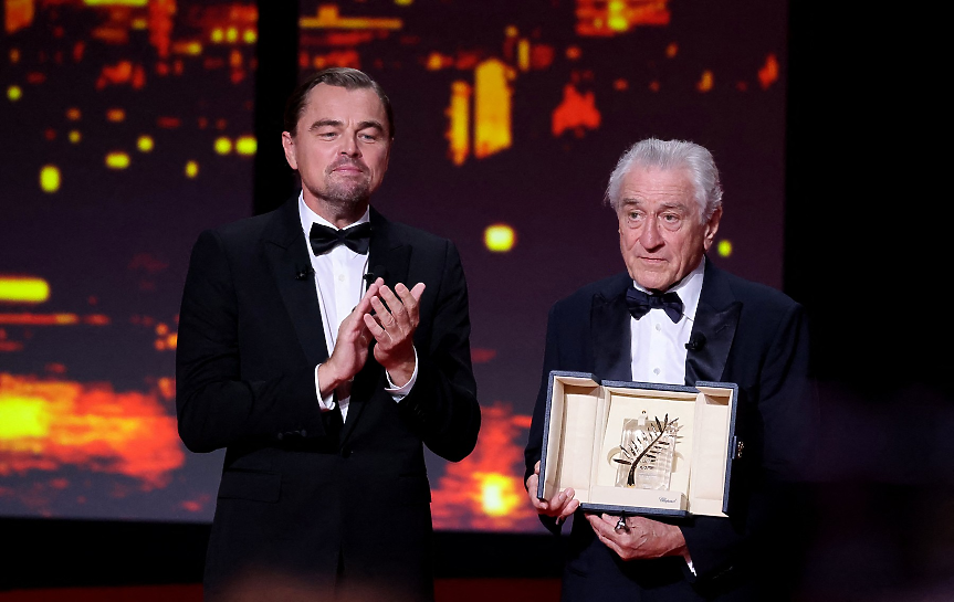 „Той промени живота ми“: Робърт де Ниро с почетната „Златна палма“ в Кан и емоционална реч от Леонардо ди Каприо 