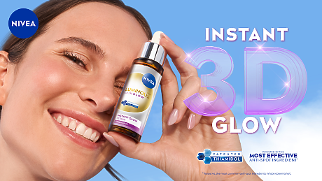 Озарете кожата си с новата серия NIVEA LUMINOUS630® SKIN GLOW