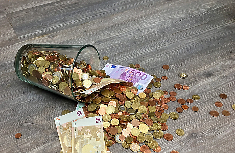22.55% ръст на доходите и 21.2% на разходите отчита НСИ за тримесечие