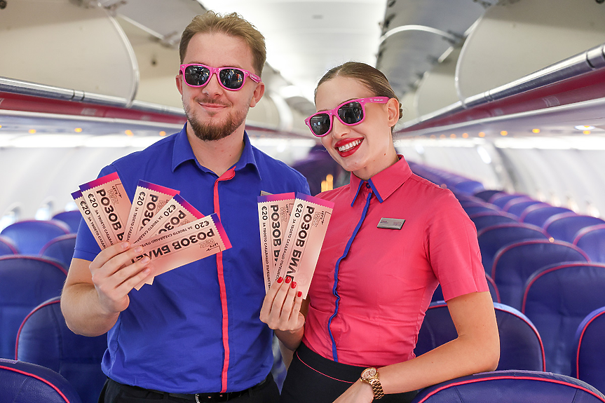 Wizz Air празнува 20-ия си рожден ден в България с до 20% отстъпка на избрани полети