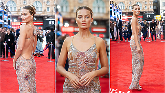 Роклята, която взриви интернет: Марго Роби е дръзко видение на червения килим