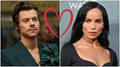 Нова гореща двойка? Зоуи Кравиц и Хари Стайлс забелязани заедно в Рим