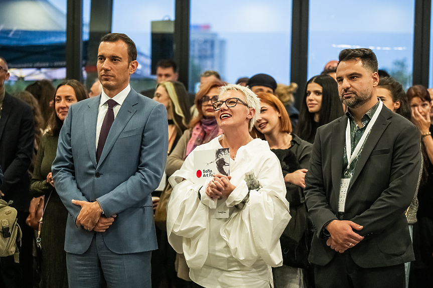 Кметът на София Васил Терзиев откри второто издание на SOFIA ART FAIR 2025 IMAGINE